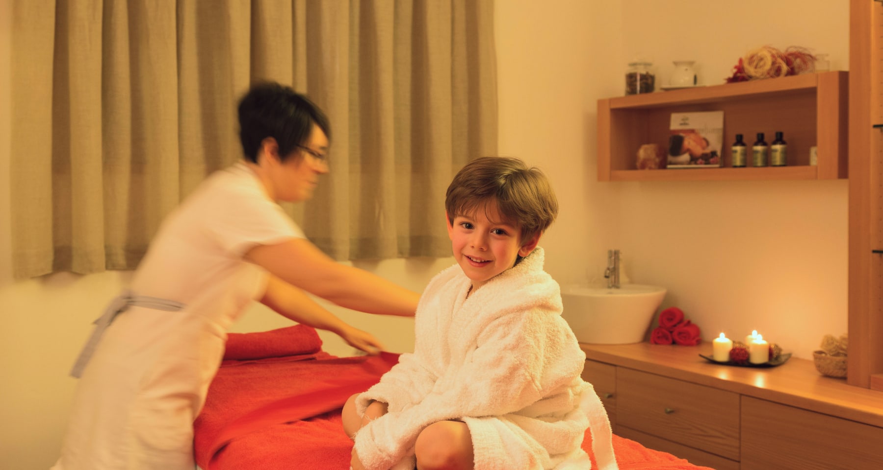 Trattamenti e massaggi per adulti e bambini